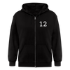 Veste à capuche épaisse Aveyron noir - Fierté du 12
