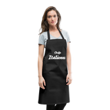 Tablier de cuisine : Cheffe Italienne - noir