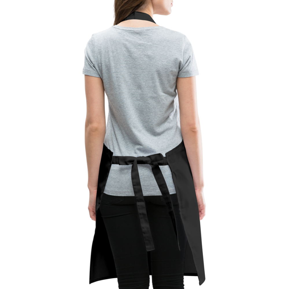Tablier de cuisine Italie noir - Cheffe italienne en cuisine