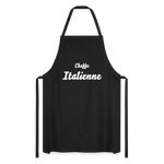 Tablier de cuisine : Cheffe Italienne - noir