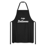 Tablier de cuisine : Cheffe Italienne - noir