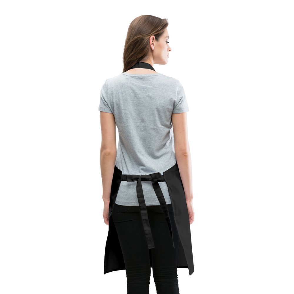 Tablier de cuisine Italie noir - Cheffe italienne en cuisine
