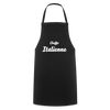 Tablier de cuisine Italie noir - Cheffe italienne en cuisine