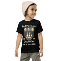 Thumbnail for T-shirt La Rochelle enfant - Champion d'Europe dos design unique
