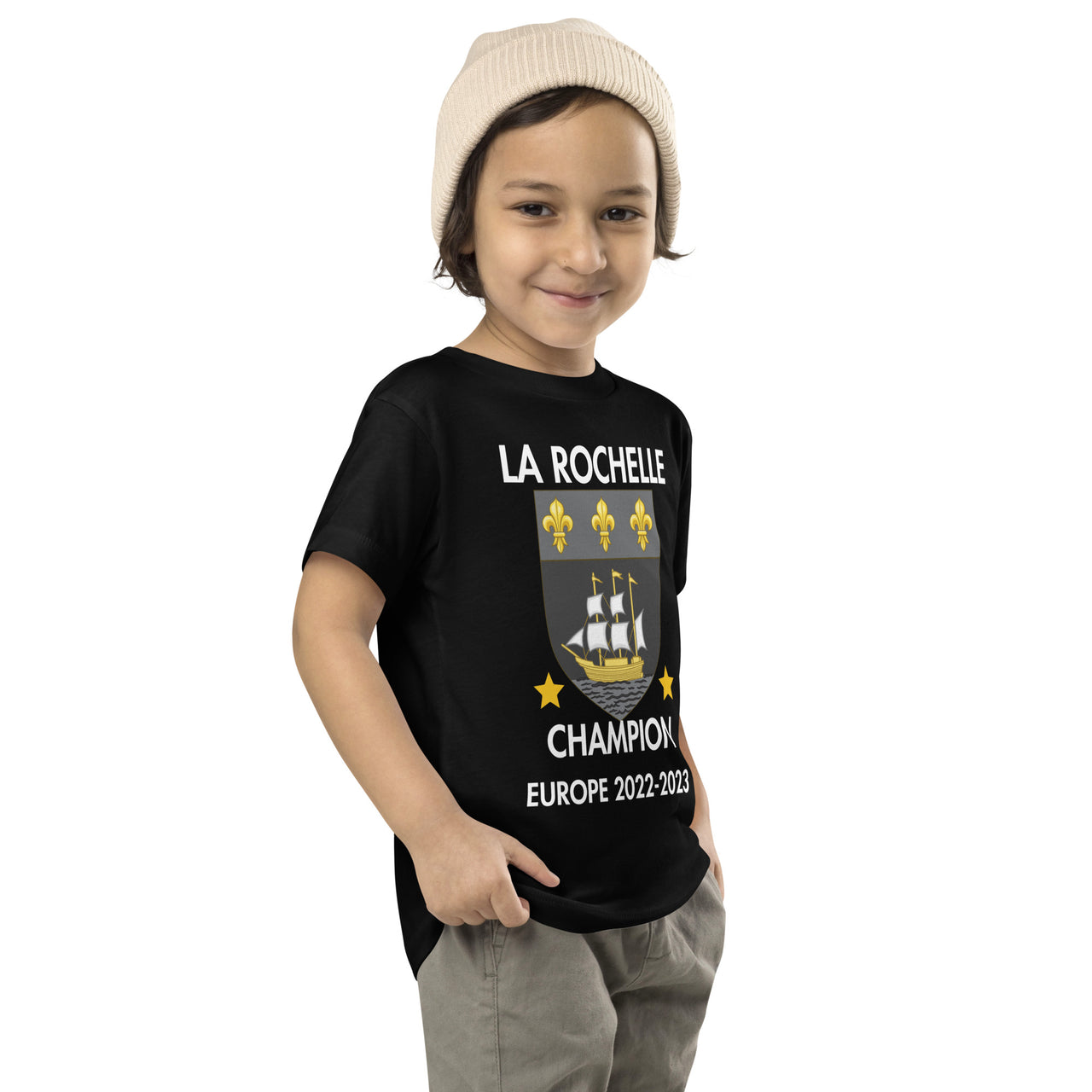 T-shirt La Rochelle enfant - Champion d'Europe design unique