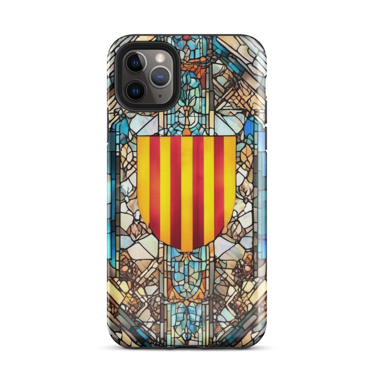 Coque d'iPhone® rigide - Blason Provençal et vitrail - Provence