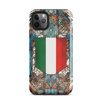 Thumbnail for Coque d'iPhone® rigide Blason italien et vitrail - Italie