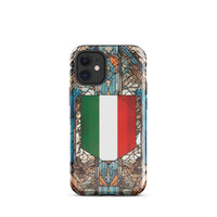 Thumbnail for Coque d'iPhone® rigide Blason italien et vitrail - Italie