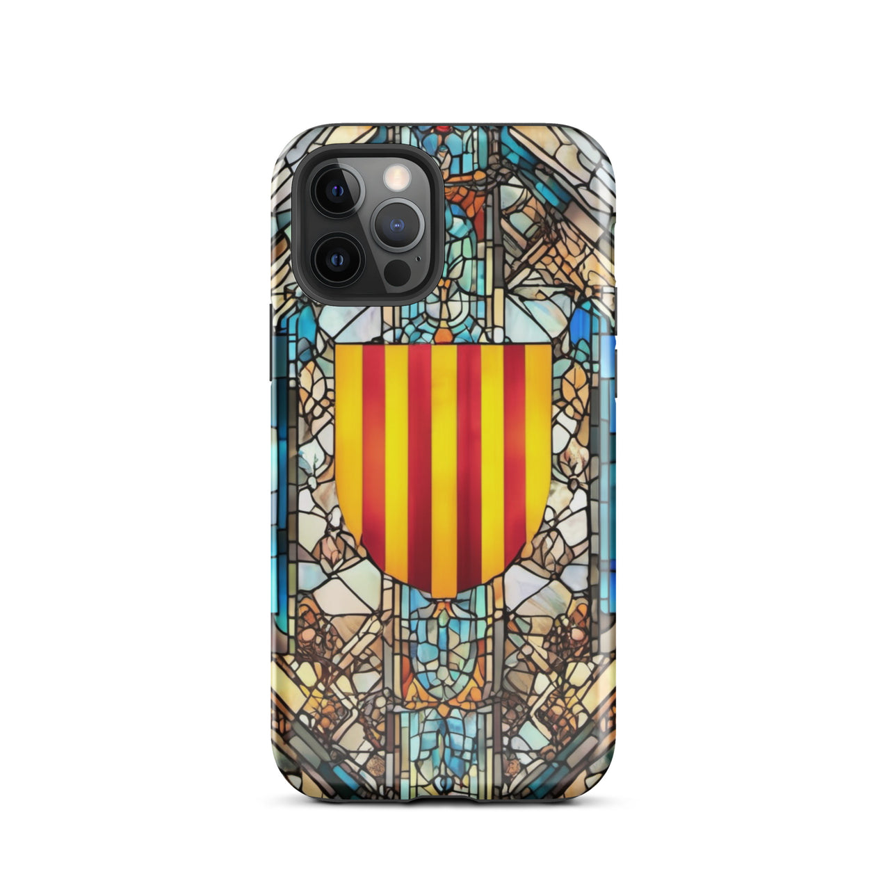 Coque d'iPhone® rigide - Blason Provençal et vitrail - Provence