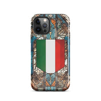 Thumbnail for Coque d'iPhone® rigide Blason italien et vitrail - Italie