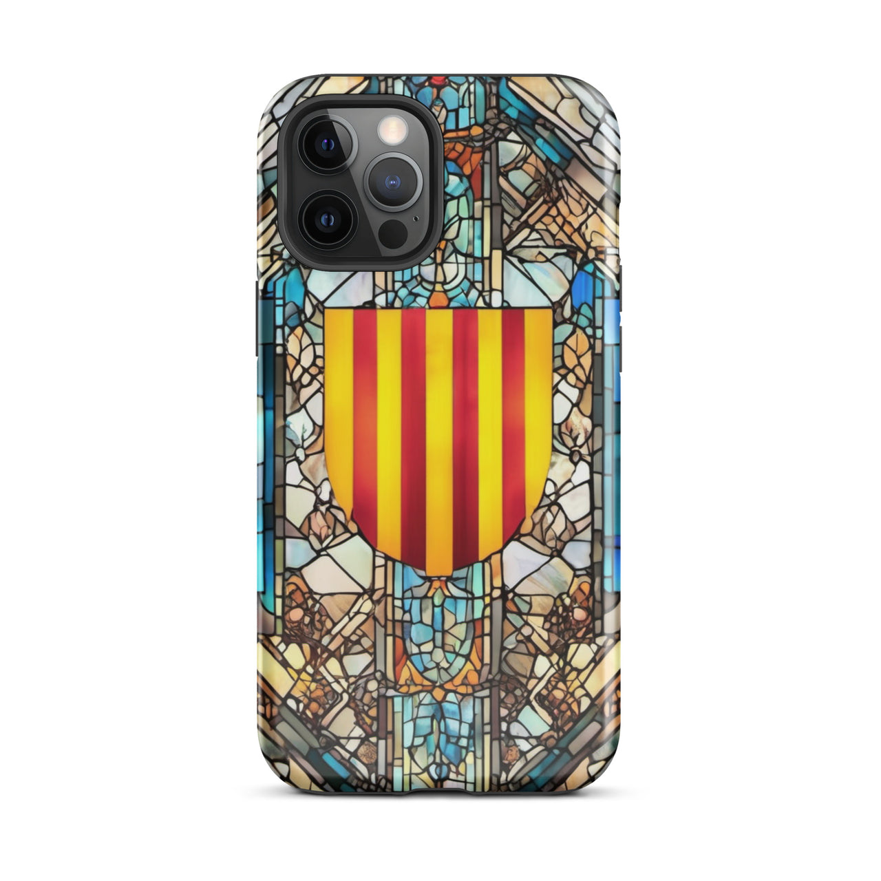 Coque d'iPhone® rigide - Blason Provençal et vitrail - Provence