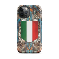 Thumbnail for Coque d'iPhone® rigide Blason italien et vitrail - Italie