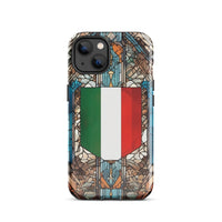 Thumbnail for Coque d'iPhone® rigide Blason italien et vitrail - Italie