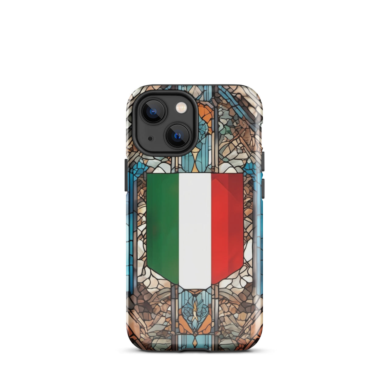 Coque d'iPhone® rigide Blason italien et vitrail - Italie