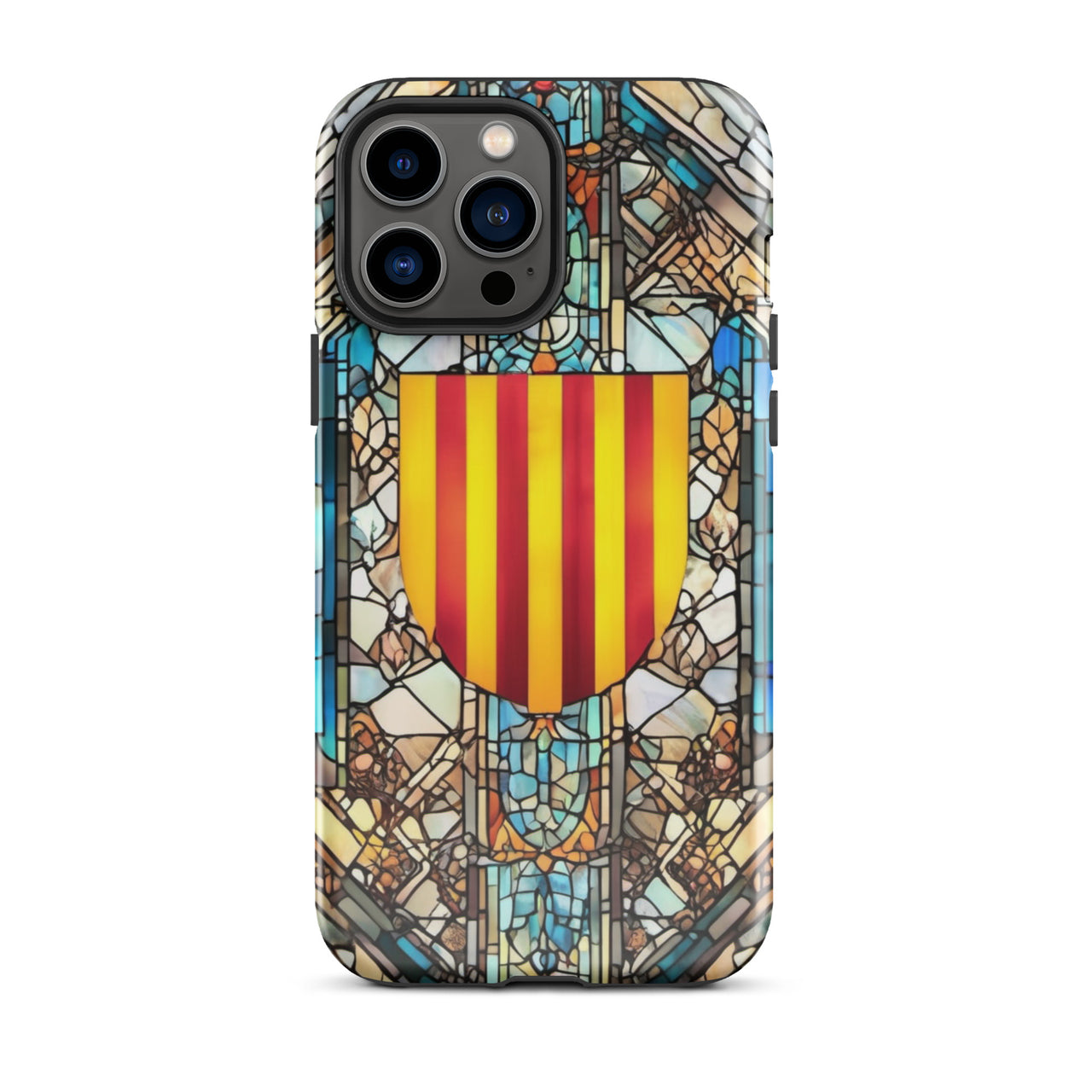 Coque d'iPhone® rigide - Blason Provençal et vitrail - Provence