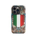 Coque d'iPhone® rigide Blason italien et vitrail - Italie