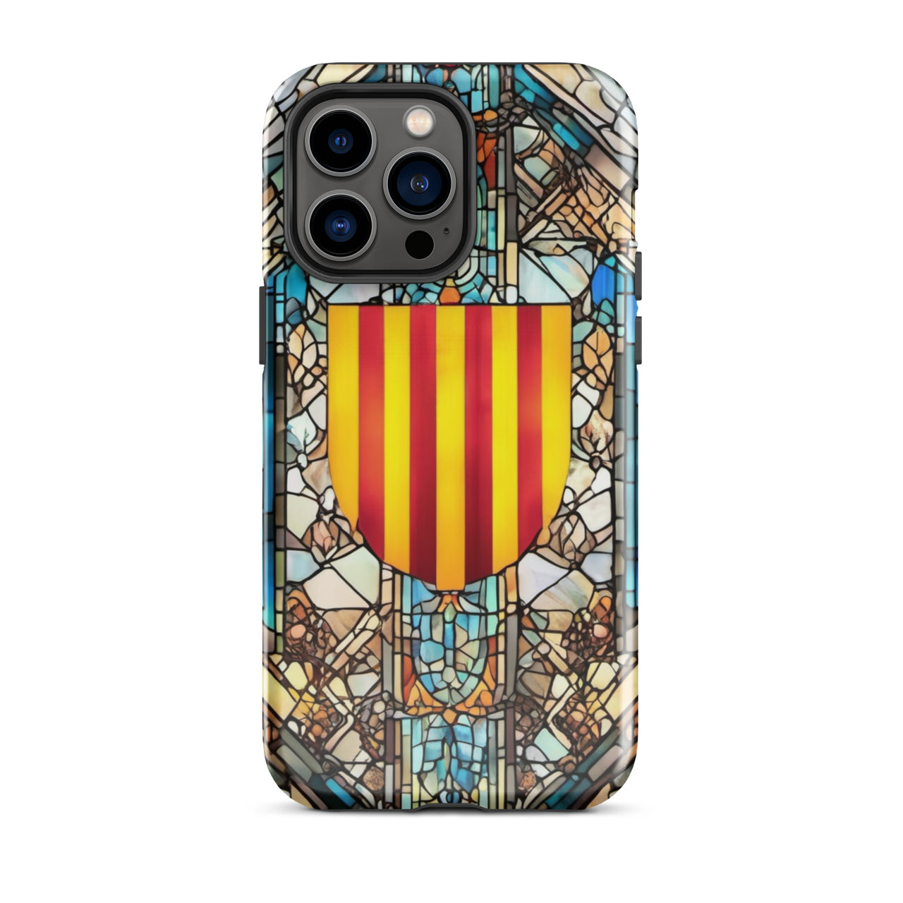 Coque d'iPhone® rigide - Blason Provençal et vitrail - Provence