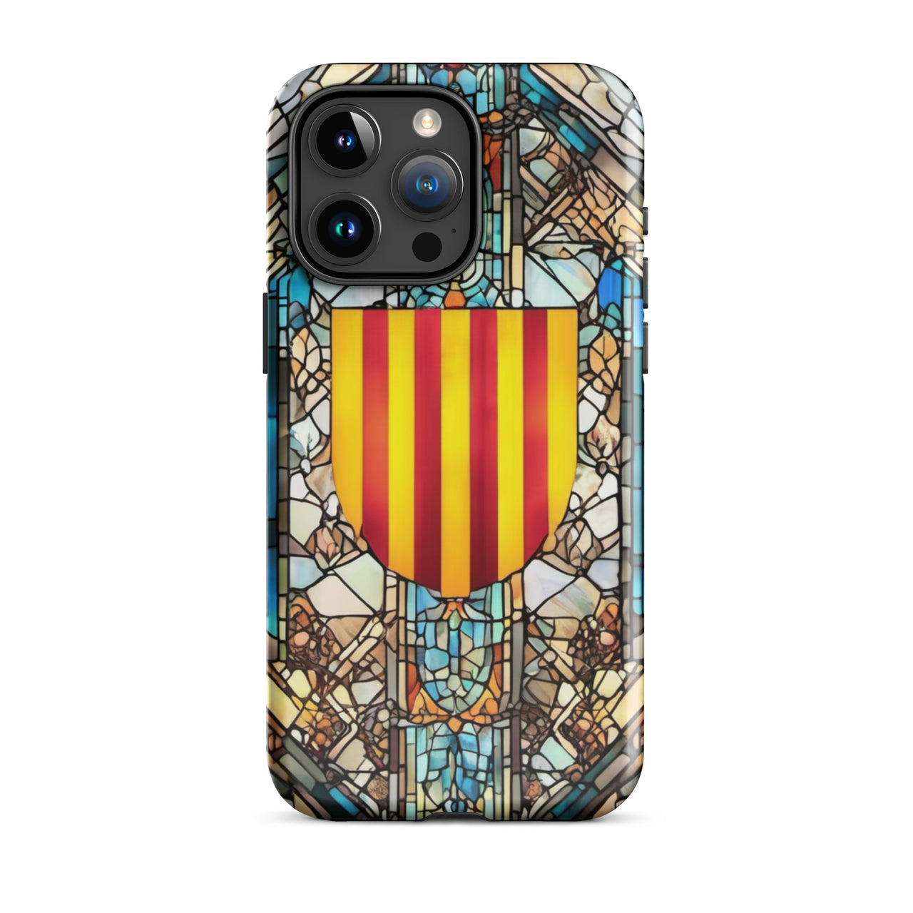 Coque d'iPhone® rigide - Blason Provençal et vitrail - Provence