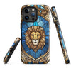 Coque d'iPhone Franche-Comté - blason vitrail face