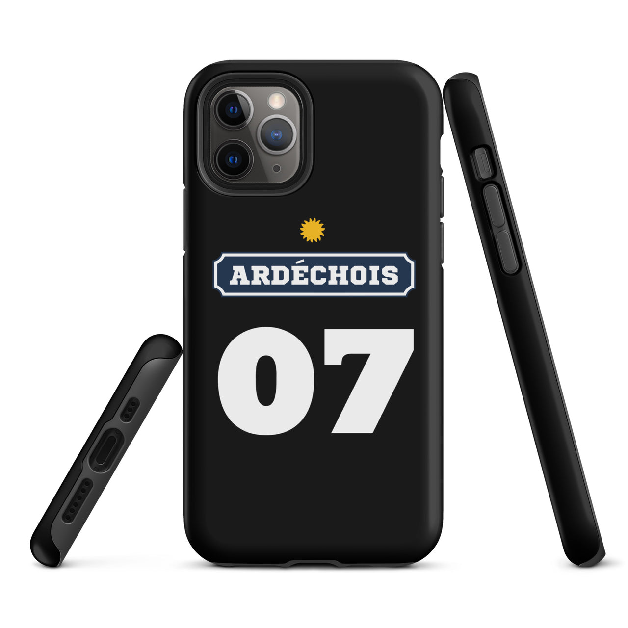 Coque iPhone Ardéchois - fierté des origines en design