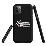 Coque d'iPhone® rigide PREMIUM - Italiano per sempre - Italie