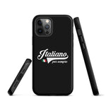 Coque d'iPhone® rigide PREMIUM - Italiano per sempre - Italie