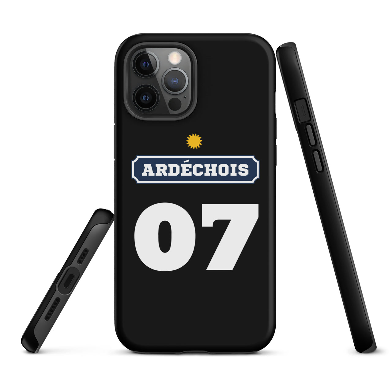 Coque iPhone Ardéchois - design qui fait sourire
