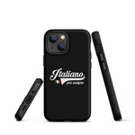 Coque d'iPhone® rigide PREMIUM - Italiano per sempre - Italie