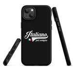 Coque d'iPhone® rigide PREMIUM - Italiano per sempre - Italie