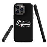 Coque d'iPhone® rigide PREMIUM - Italiano per sempre - Italie