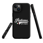 Coque d'iPhone® rigide PREMIUM - Italiano per sempre - Italie