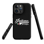 Coque d'iPhone® rigide PREMIUM - Italiano per sempre - Italie