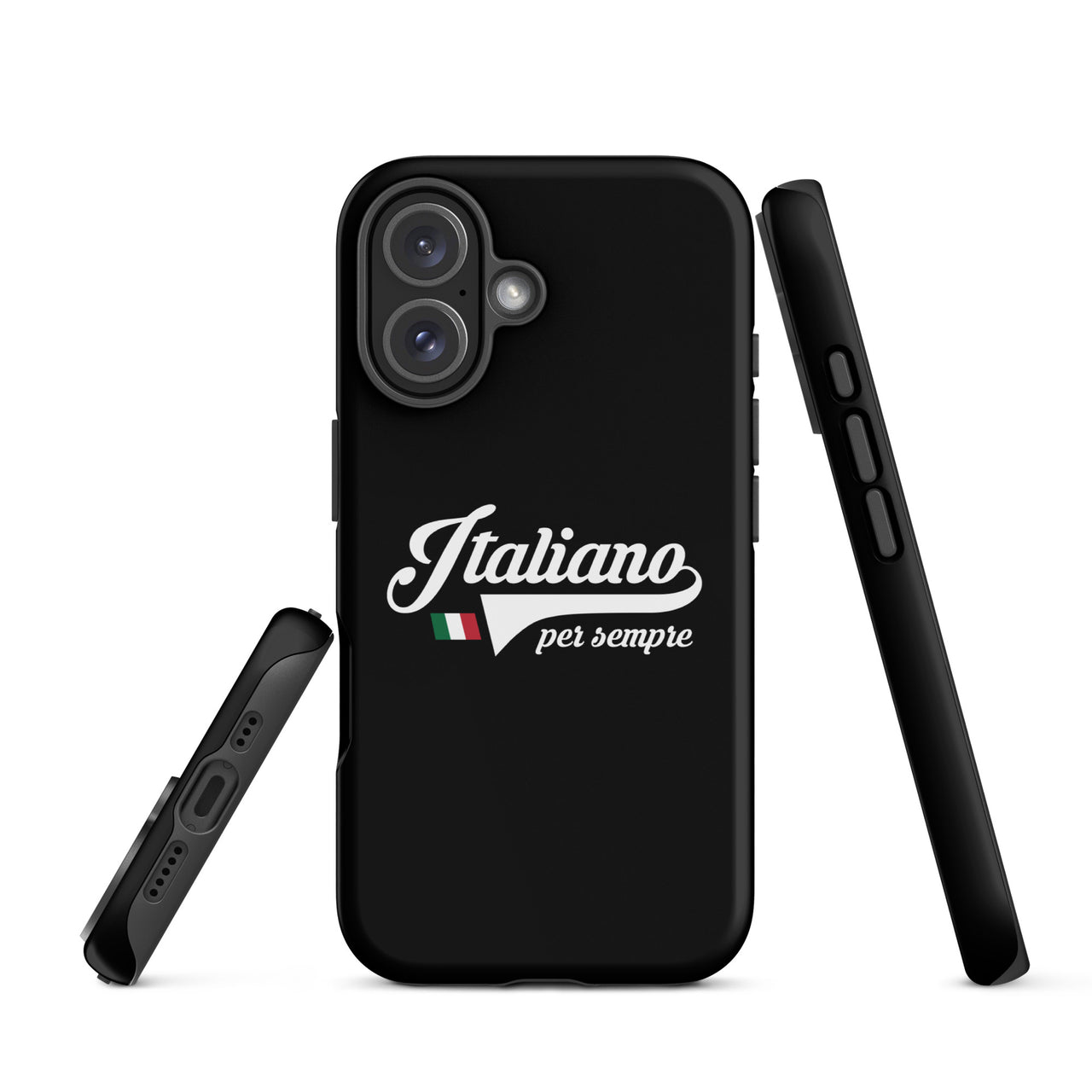 Custodia rigida PREMIUM per iPhone® - Italiano per sempre - Italia