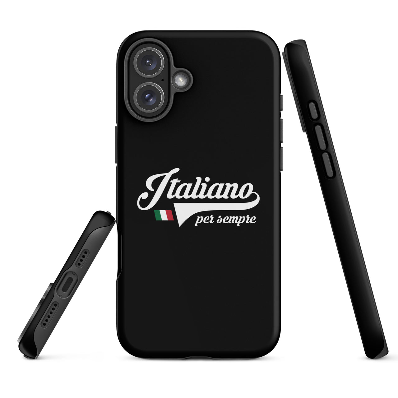 Custodia rigida PREMIUM per iPhone® - Italiano per sempre - Italia