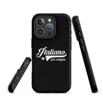 Coque d'iPhone® rigide PREMIUM - Italiano per sempre - Italie