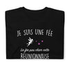 T-shirt Réunion noir - La fée pas chier