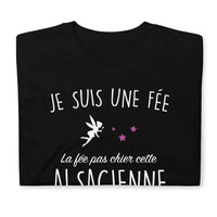 Thumbnail for T-shirt Alsace noir - La fée pas chier