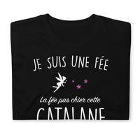 Thumbnail for T-shirt humour Catalan noir - La fée pas chier