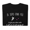 T-shirt Vosges noir - La fée pas chier