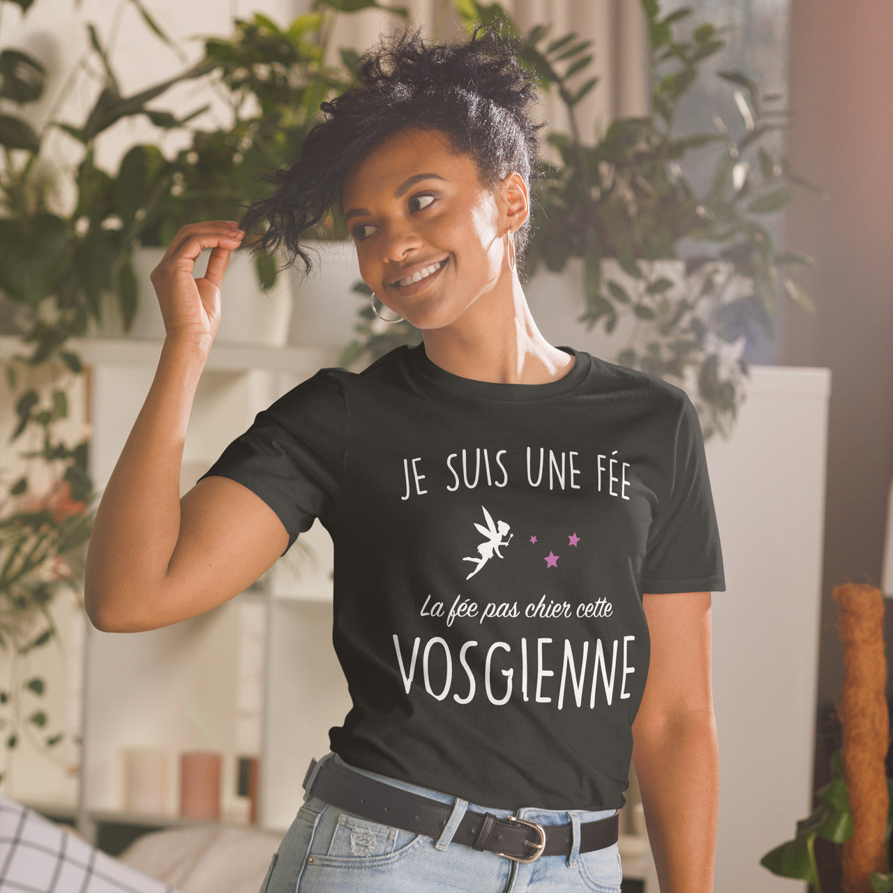 T-shirt Vosges bleu marine - La fée pas chier