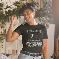 Thumbnail for T-shirt Vosges bleu marine - La fée pas chier