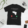 T-shirt Bretagne noir - La Bretagne m'appelle