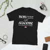 T-shirt Alsace noir - Je suis Alsacienne avec humour