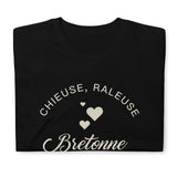 T-shirt femme Bretonne : chieuse râleuse et je t...