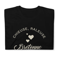 Thumbnail for T-shirt Bretagne bleu marine dos - Chieuse et fière d'être là