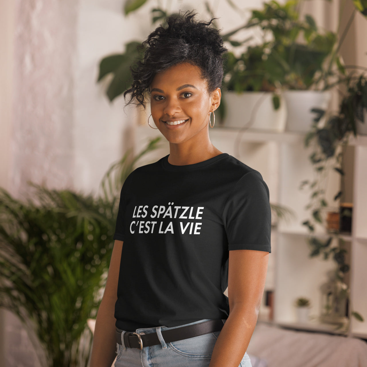 T-shirt Alsace gris - Les Spätzle c'est la vie