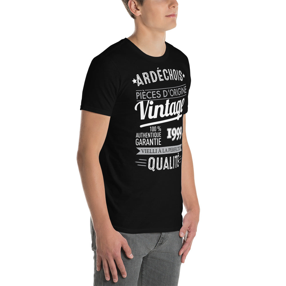 ARDÉCHOIS VINTAGE - T-shirtt avec année personnalisable