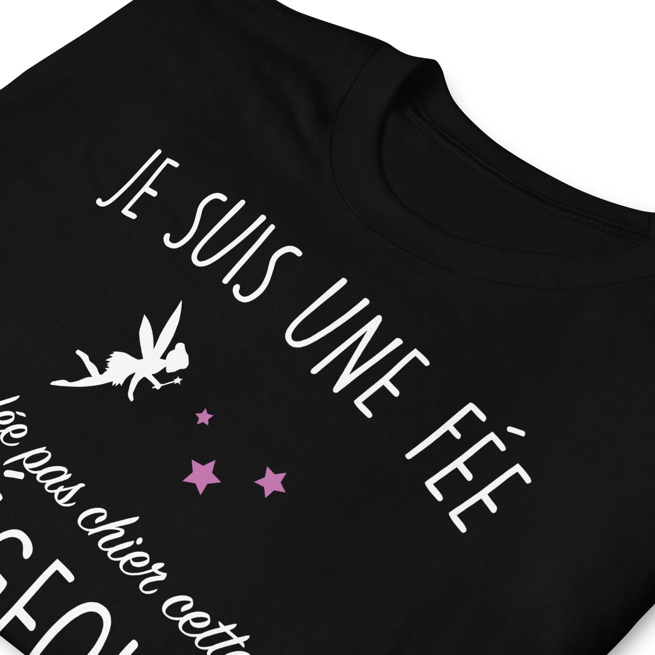 T-shirt Ariège blanc - La fée pas chier