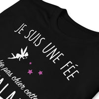 Thumbnail for T-shirt humour Catalan bleu marine dos - La fée pas chier