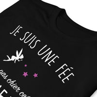 Thumbnail for T-shirt Vosges bleu marine dos - La fée pas chier